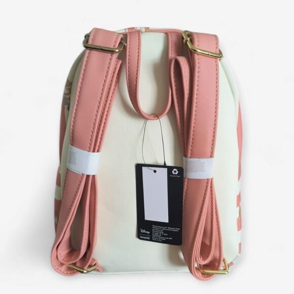 Loungefly Disney Best Friends Stripe Mini Backpack - Picture 4 of 8